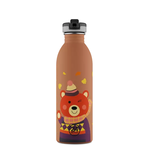 24Bottles Kids kulacs - Sweet bear - 500ml