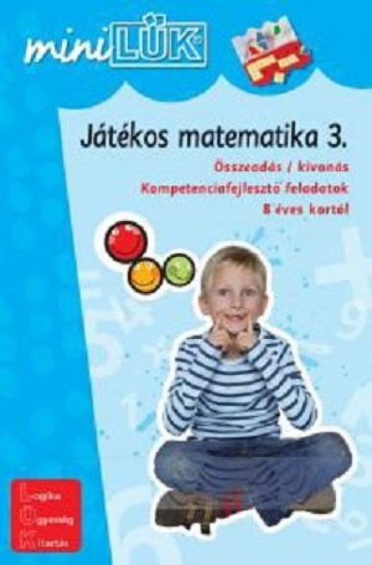 Játékos matematika 3. - Összeadás/kivonás kompetencia fejlesztő feladatok LDI220 - miniLÜK