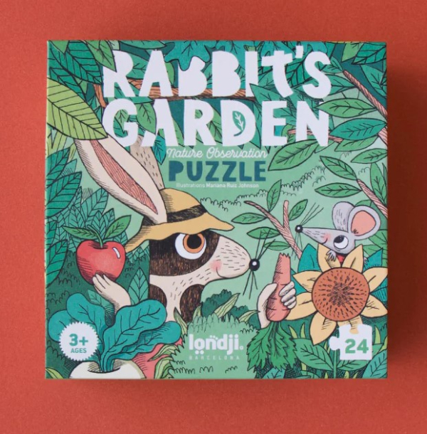 Puzzle - A nyuszi kertje - 24db