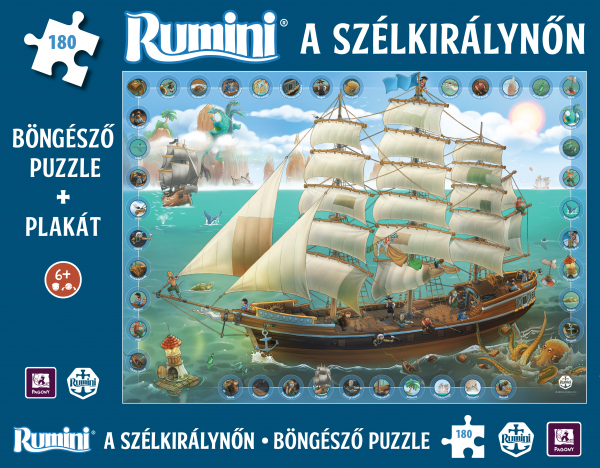 Rumini a Szélkirálynőn - puzzle