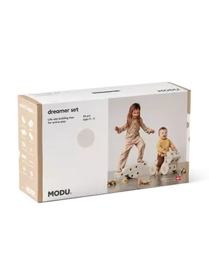 MODU Dreamer set - Sand Grey / Honey Yellow