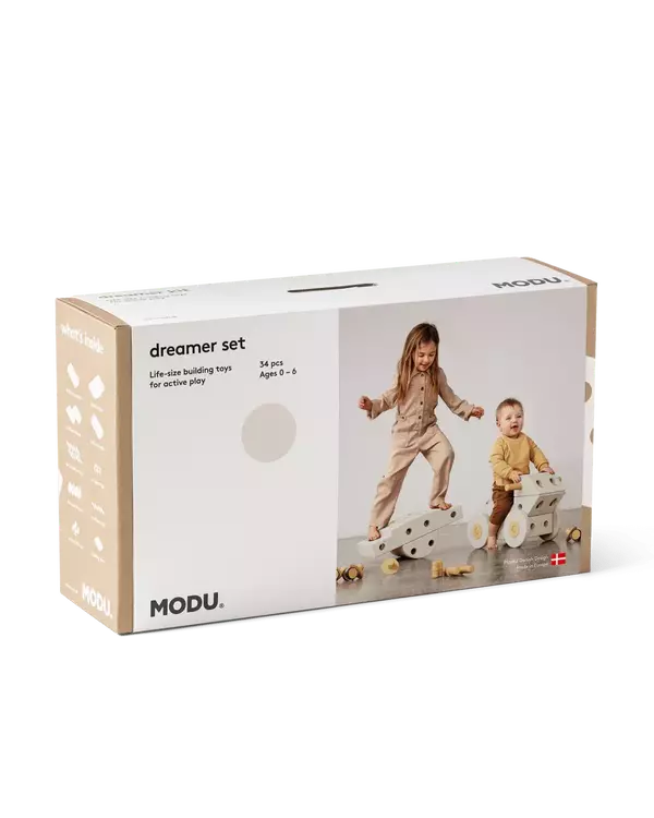 MODU Dreamer set - Sand Grey / Honey Yellow