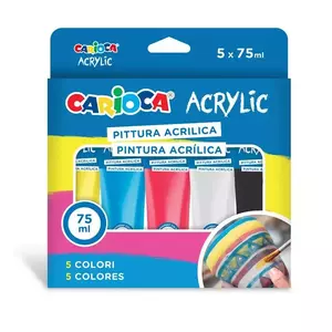 Carioca - Acryl festék készlet - 5db-os