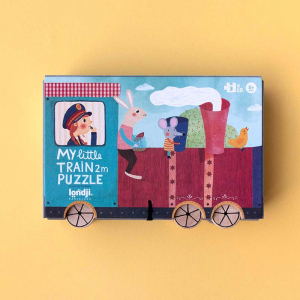 Puzzle - Az én kis vonatom - 10x3db