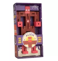 Logikai játék - Planet robot - Alien