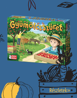 Egy igazi őszi társasjáték kis kertészeknek!
