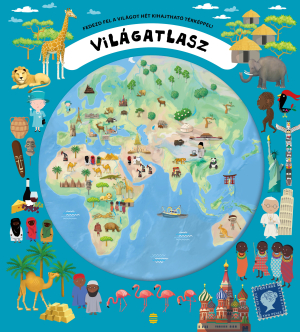 Világatlasz – Fedezd fel a világot hét kihajtható térképpel!