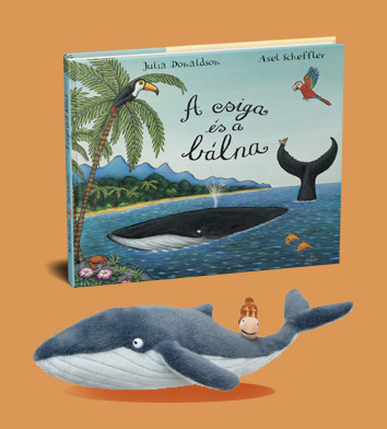 Julia Donaldson mesekönyv és plüss csomagban!