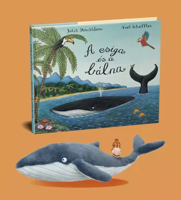 Julia Donaldson mesekönyv és plüss csomagban!