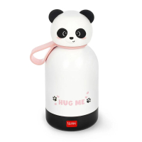  Duplafalú rozsdamentes acél kulacs - Panda - 310 ml